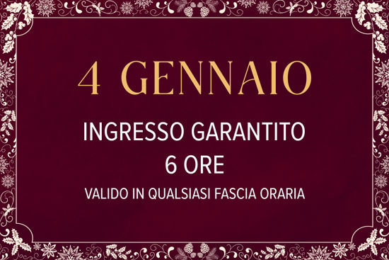 Asmana Ingressi garantiti 4 Gennaio 6 ore anytime