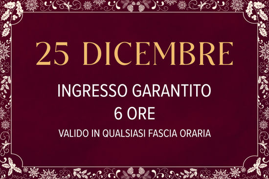 Asmana Ingressi garantiti 25 Dicembre 6 ore anytime